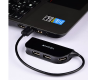 Axagon HUE-X4B USB READY hub - 1485470 - zdjęcie 5